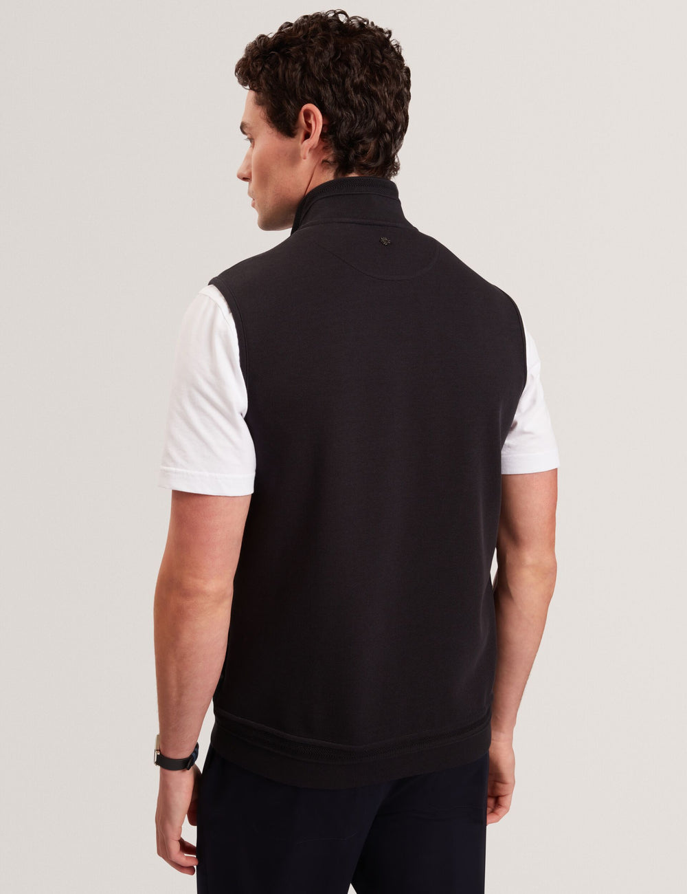 Men|Sale PAFAVOR Quilted Front Funnel Neck Zip-Up Gilet - Ted Baker