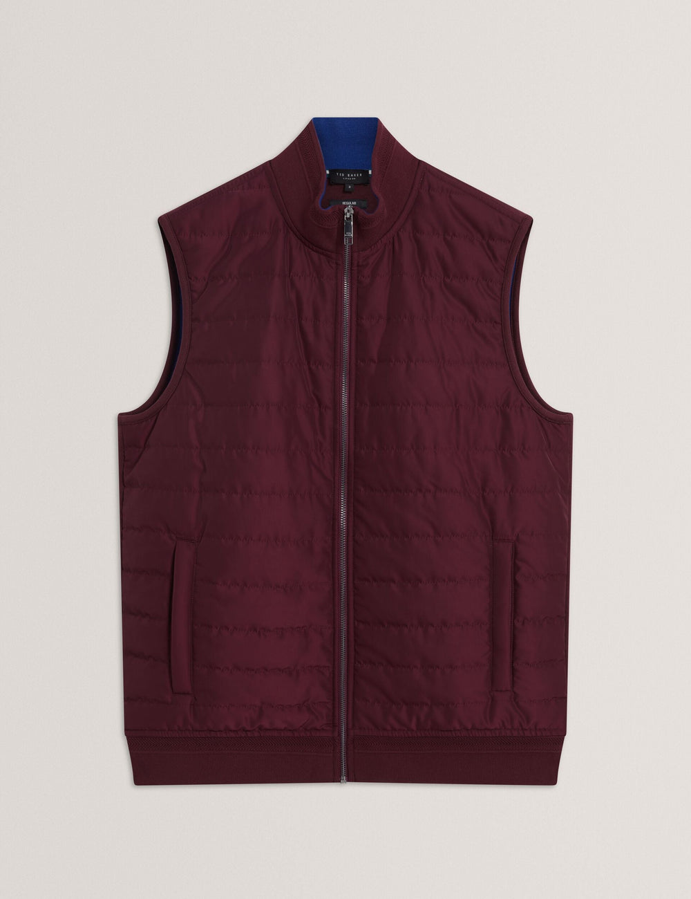 Men|Sale PAFAVOR Quilted Front Funnel Neck Zip-Up Gilet - Ted Baker