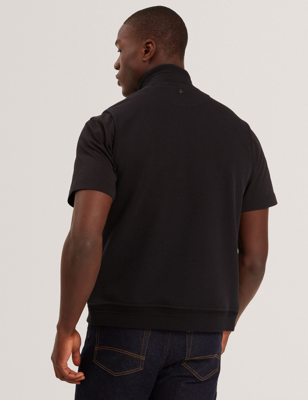 Men|Sale PAFAVOR Quilted Front Funnel Neck Zip-Up Gilet - Ted Baker