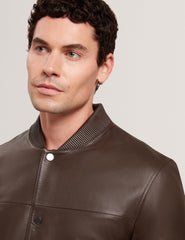 Men|Sale LEEAMS Leather Classic Bomber Jacket - Ted Baker