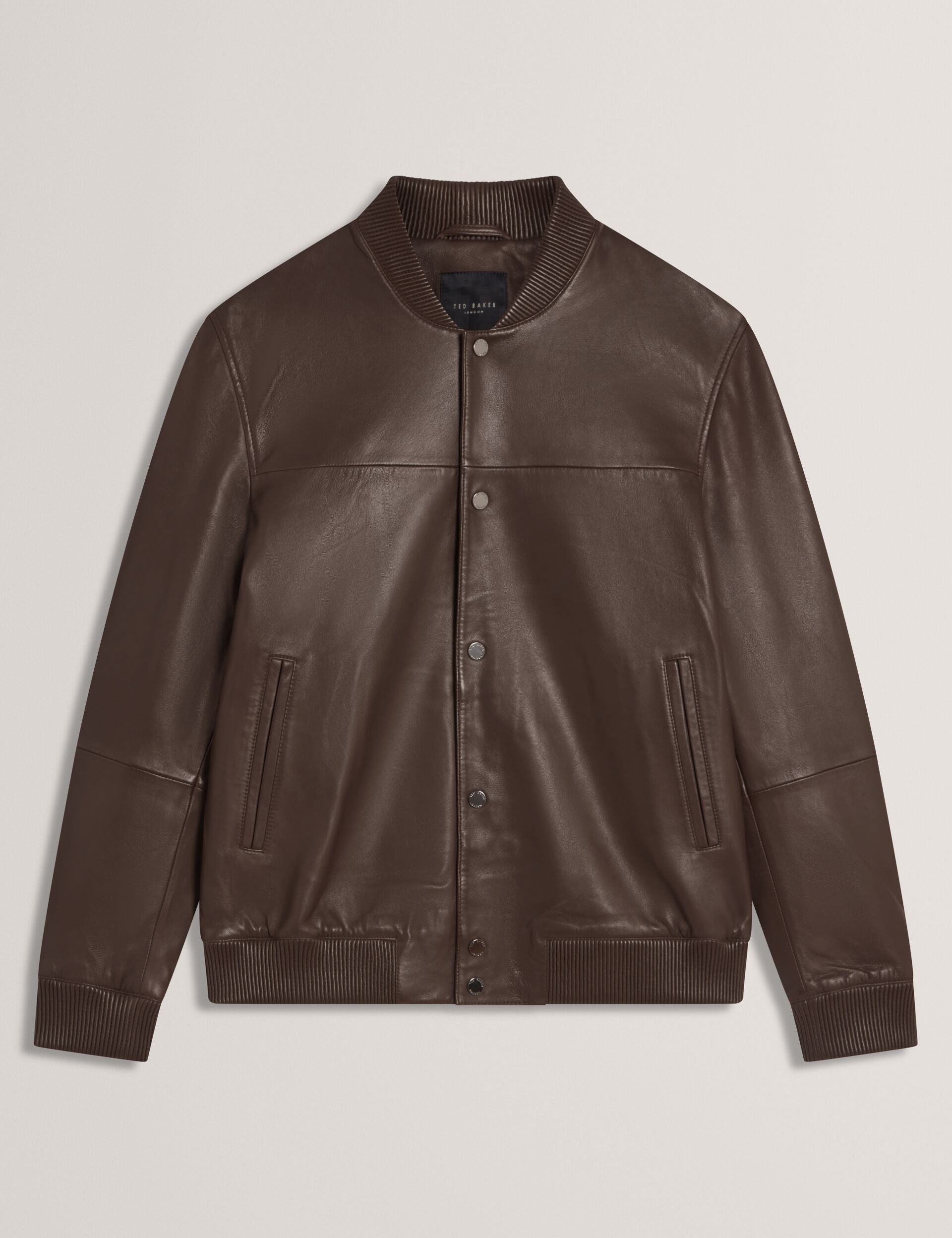 Men|Sale LEEAMS Leather Classic Bomber Jacket - Ted Baker