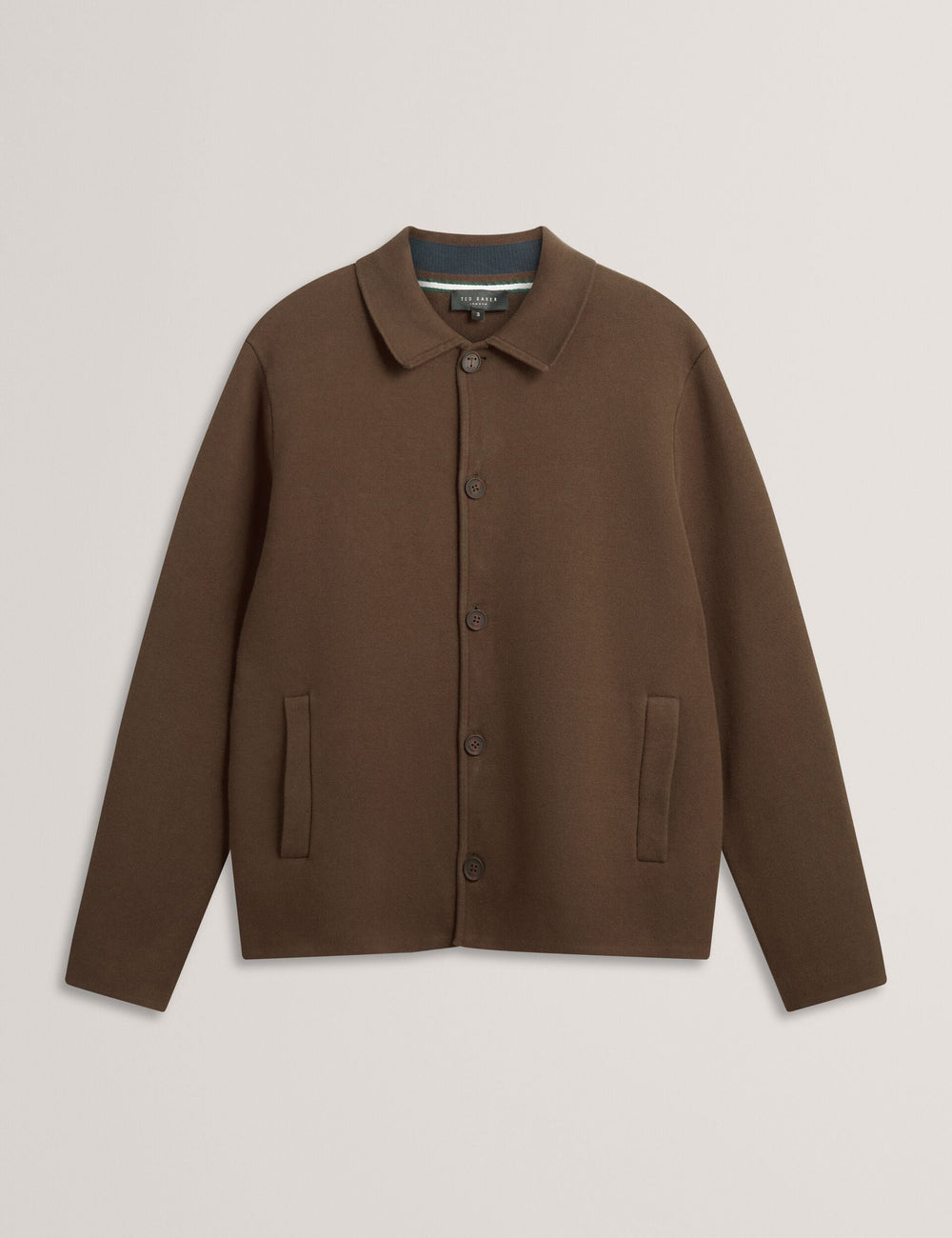 Men|Sale FREDER Knitted Cotton Blend Cardigan Jacket - Ted Baker