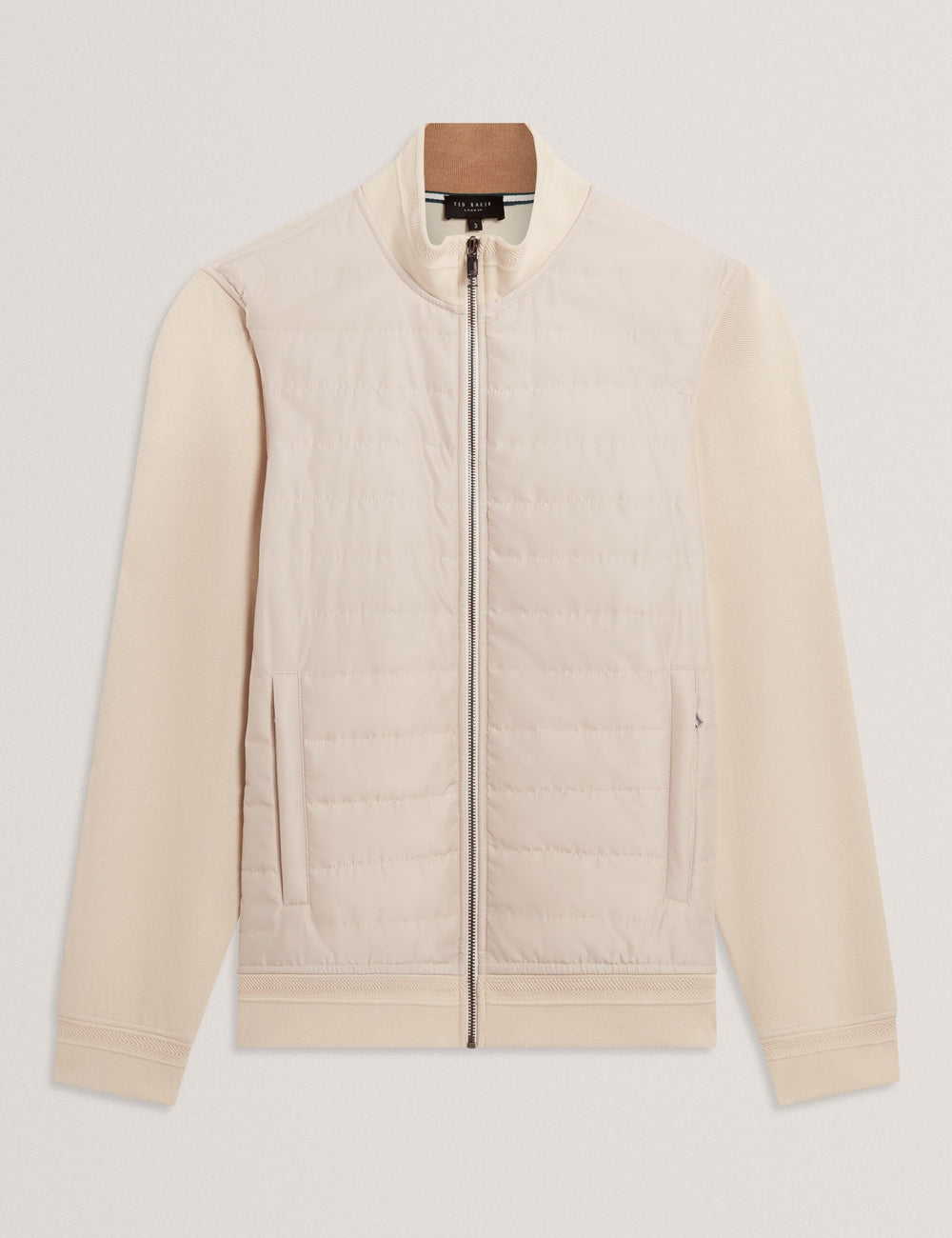 Men|Sale DURANO Quilted Front Zip-Through Knit Jacket - Ted Baker