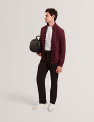 Men|Sale DURANO Quilted Front Zip-Through Knit Jacket - Ted Baker