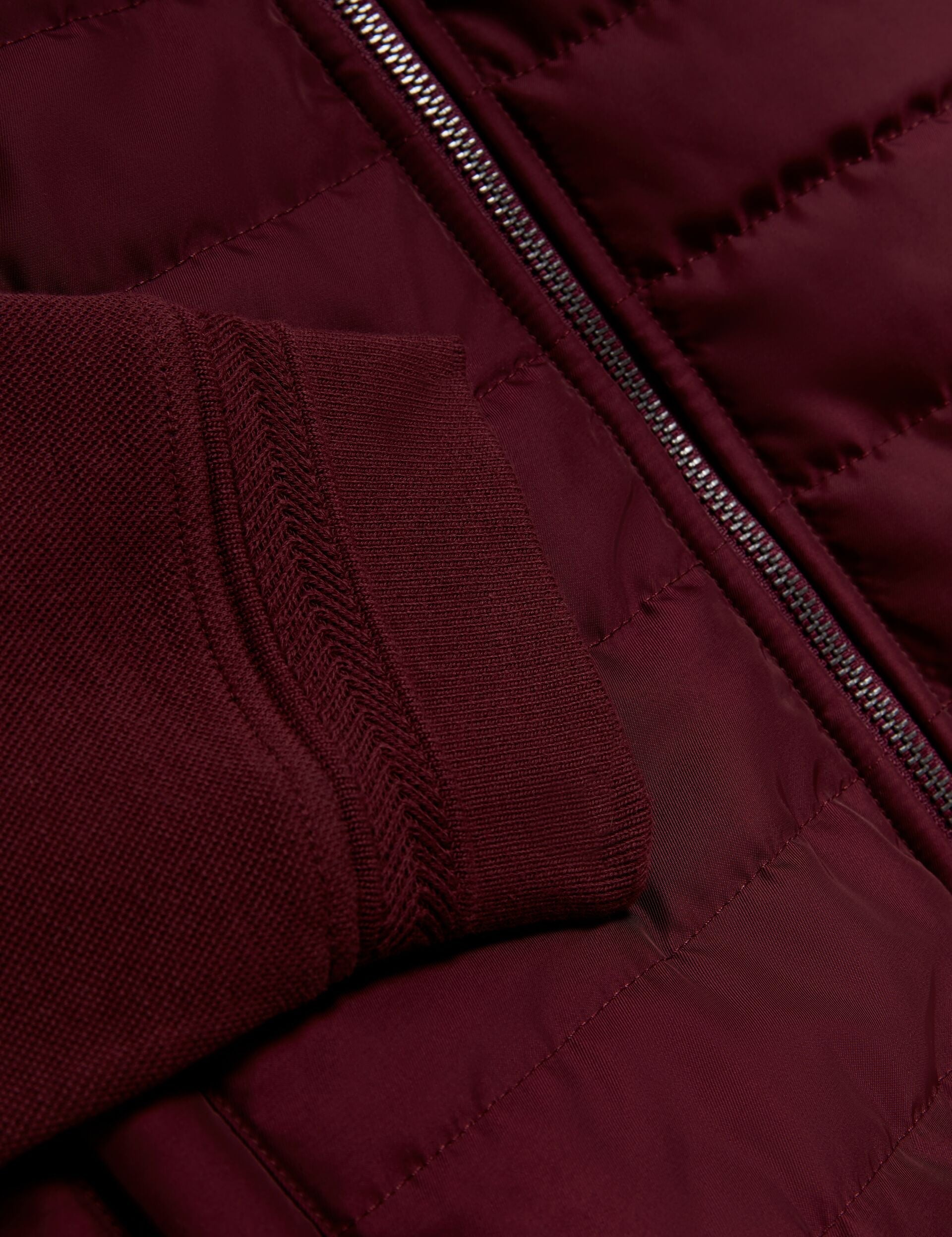 Men|Sale DURANO Quilted Front Zip-Through Knit Jacket - Ted Baker