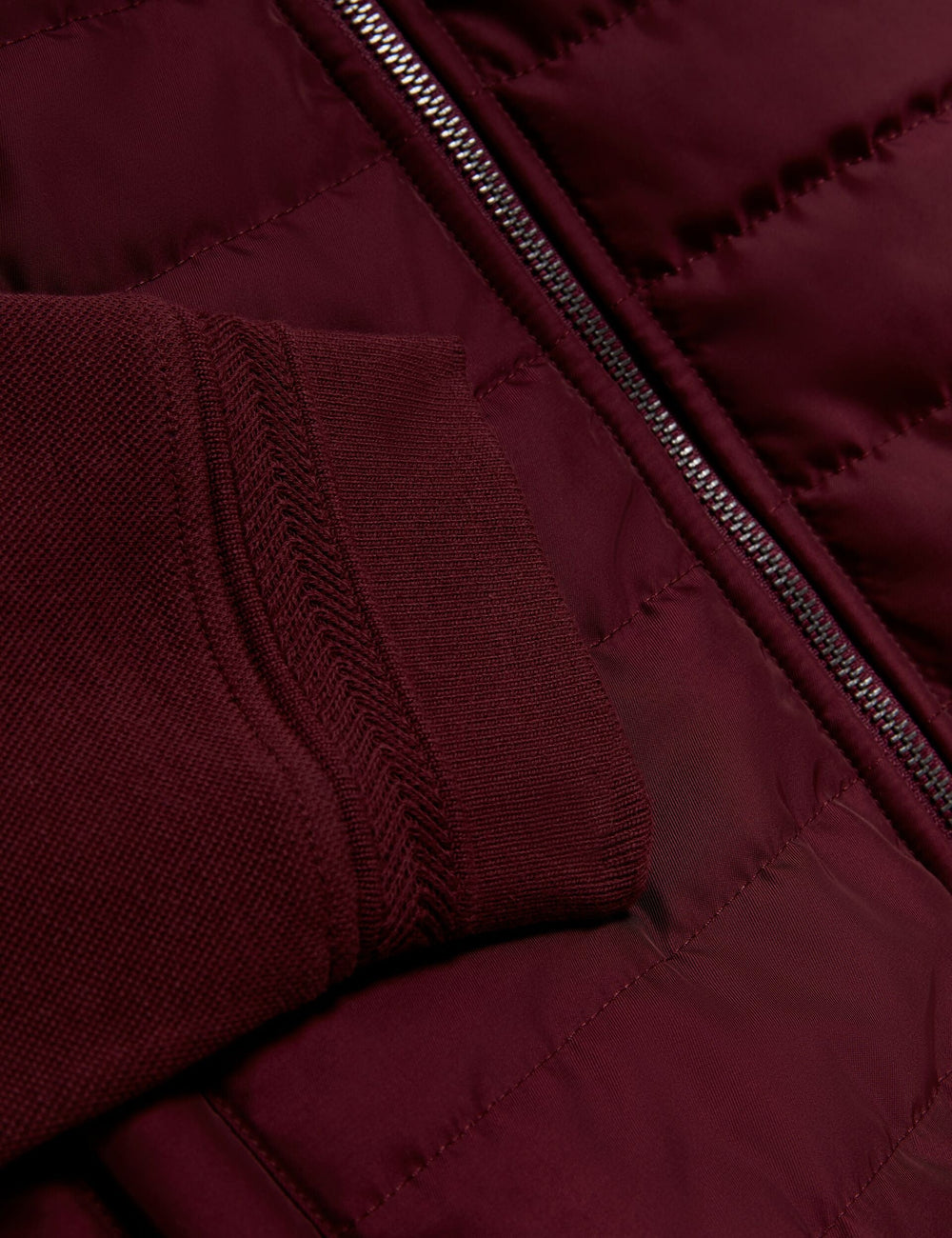 Men|Sale DURANO Quilted Front Zip-Through Knit Jacket - Ted Baker