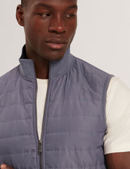 Men|Sale PAFAVOR Quilted Front Funnel Neck Zip-Up Gilet - Ted Baker