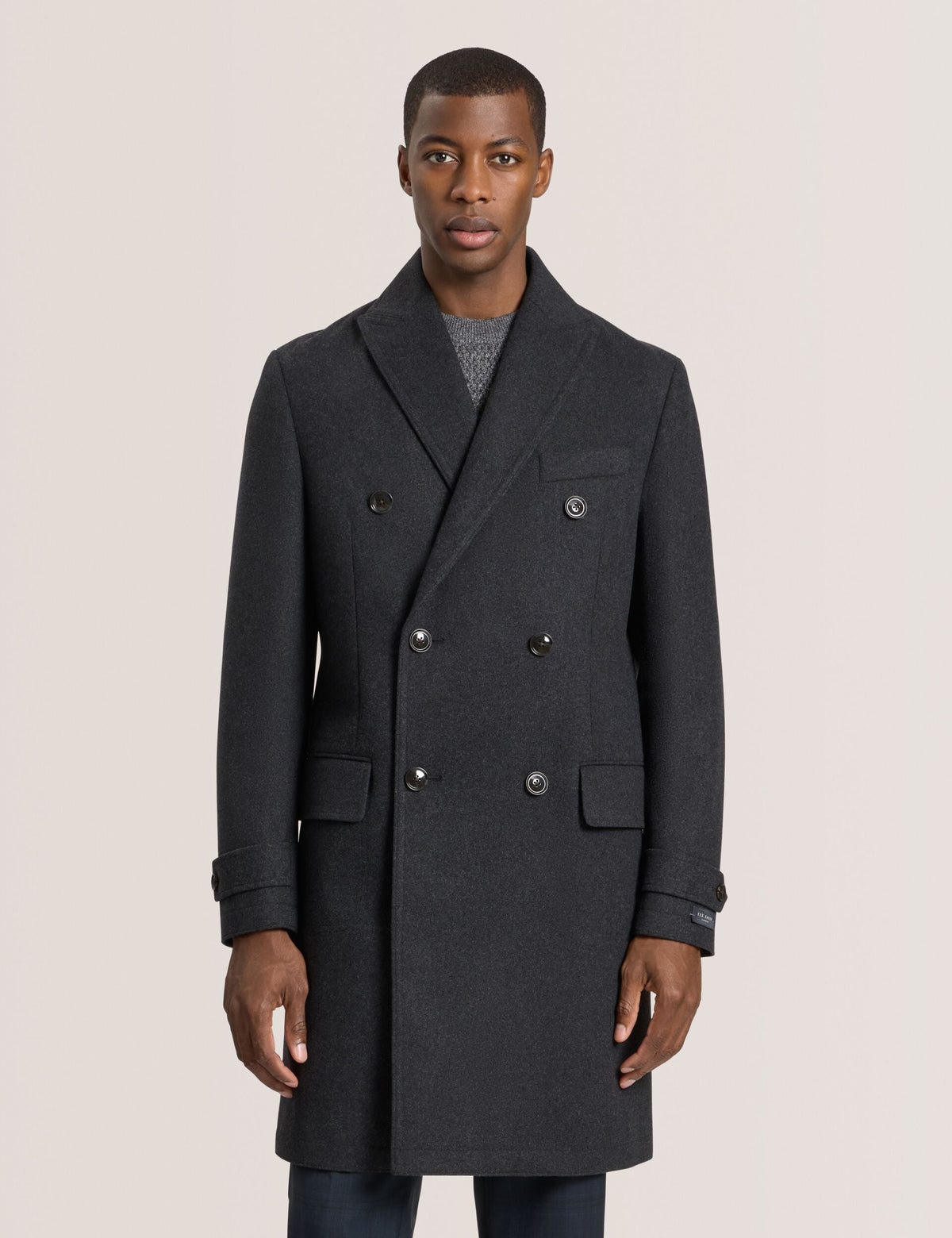 Men|Sale WINTHROP - Double Breasted Overcoat - Ted Baker