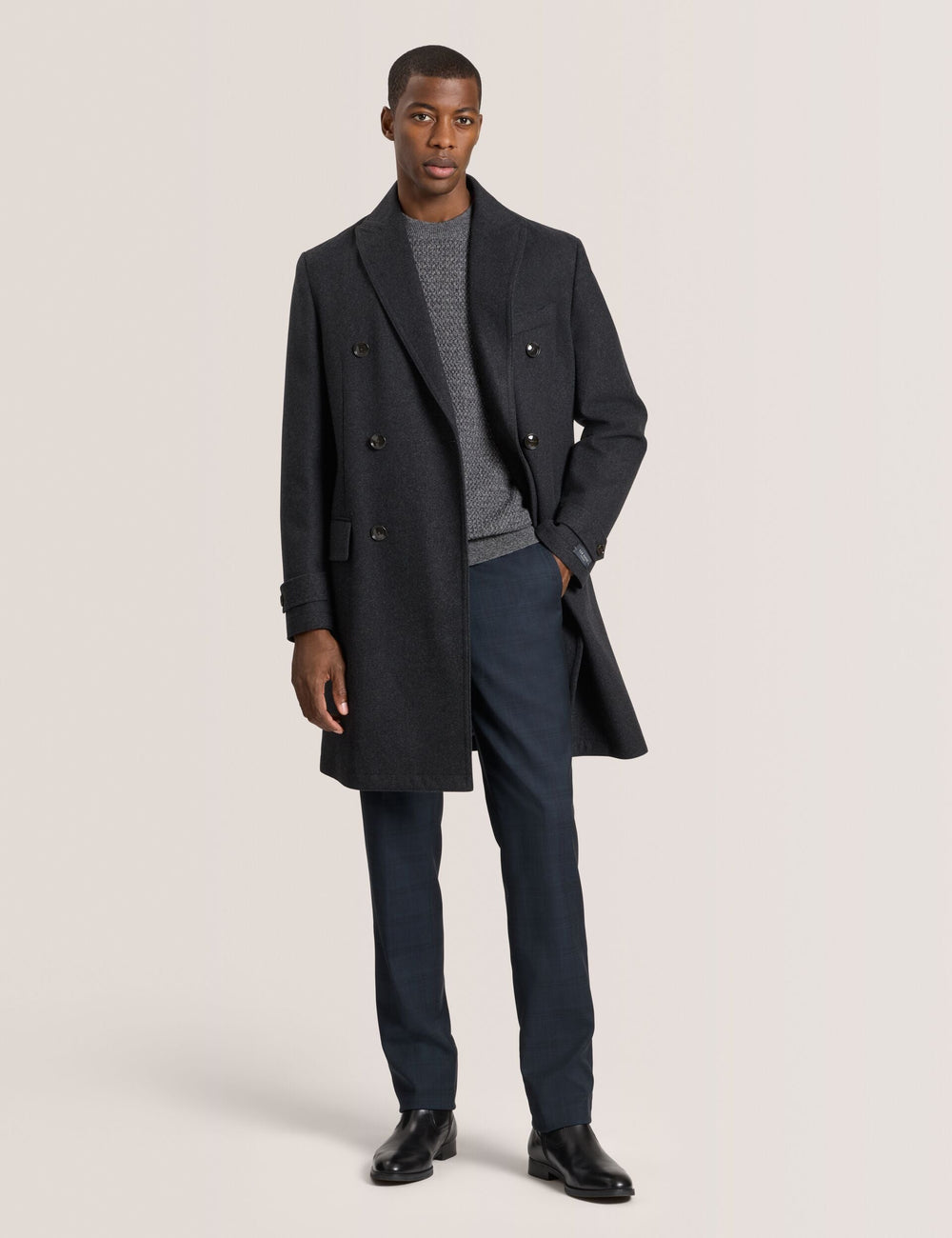 Men|Sale WINTHROP - Double Breasted Overcoat - Ted Baker