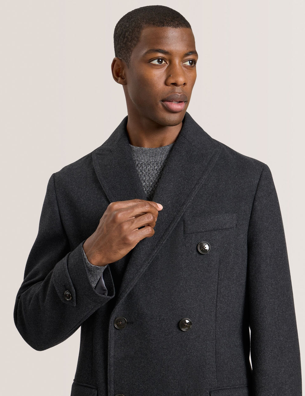 Men|Sale WINTHROP - Double Breasted Overcoat - Ted Baker