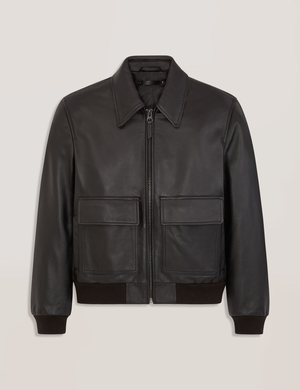 Men|Sale WHISTLER - Leather Bomber Jacket - Ted Baker