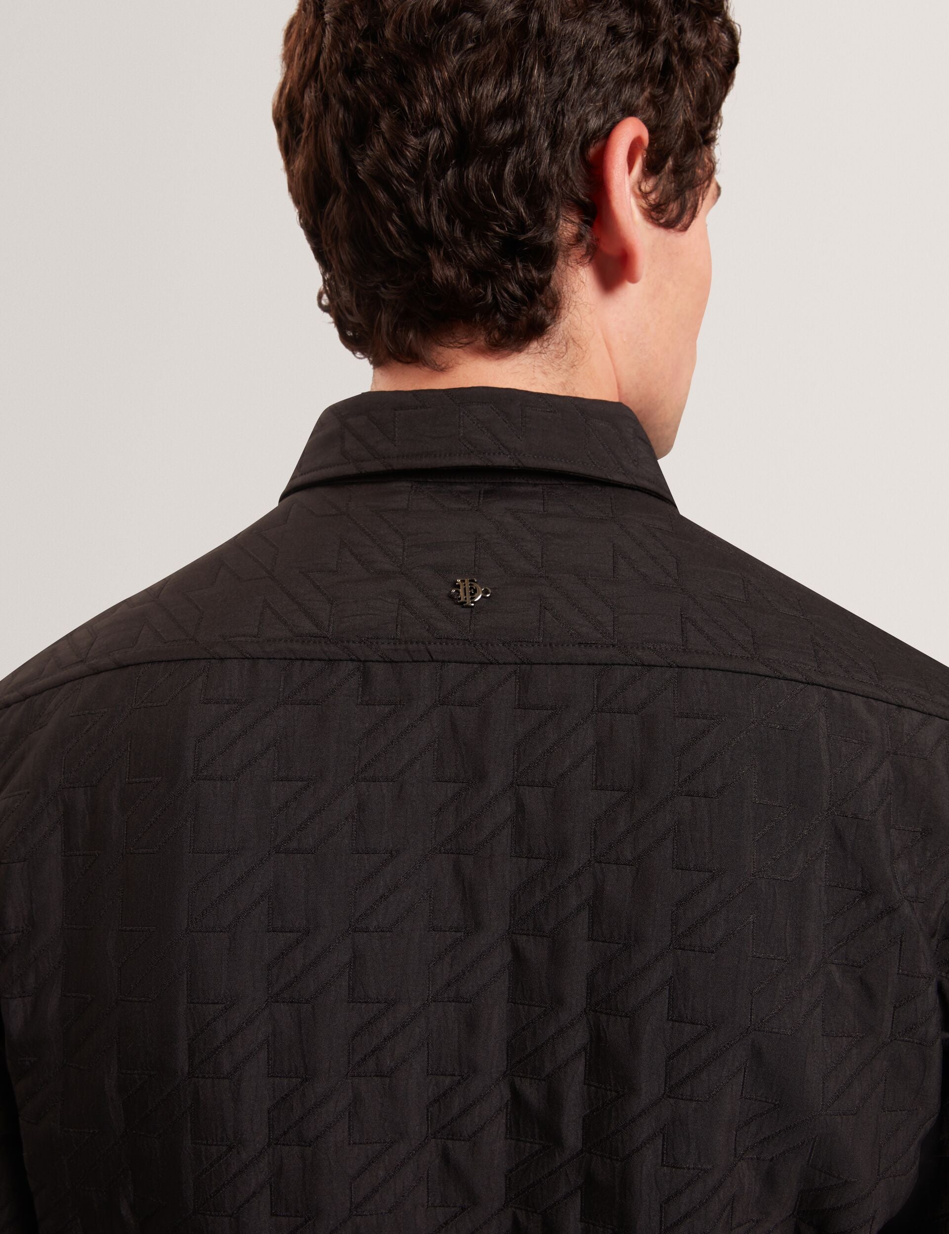 Men|Sale THOVA Textured Quilt Zip-Through Overshirt - Ted Baker