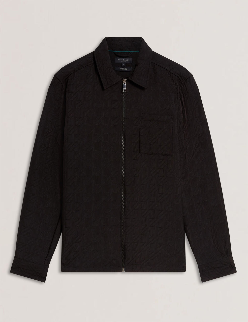 Men|Sale THOVA Textured Quilt Zip-Through Overshirt - Ted Baker