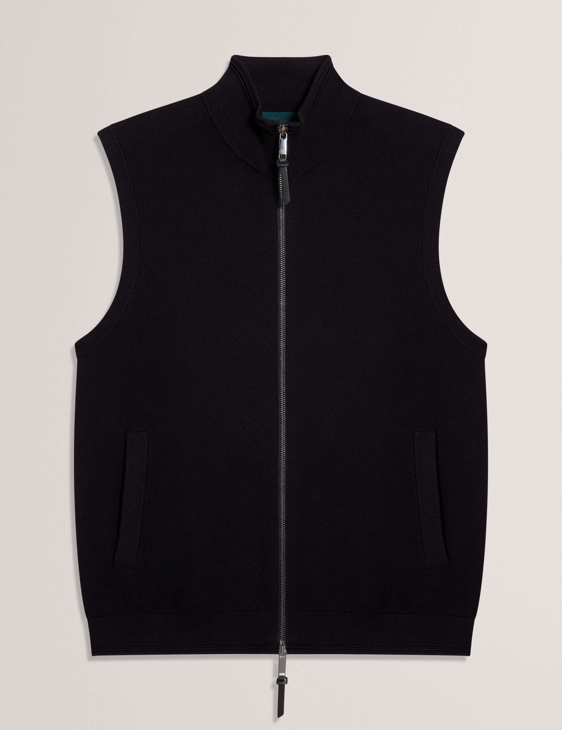 Men TERINCE - Zip-Through Funnel Neck Gillet - Ted Baker