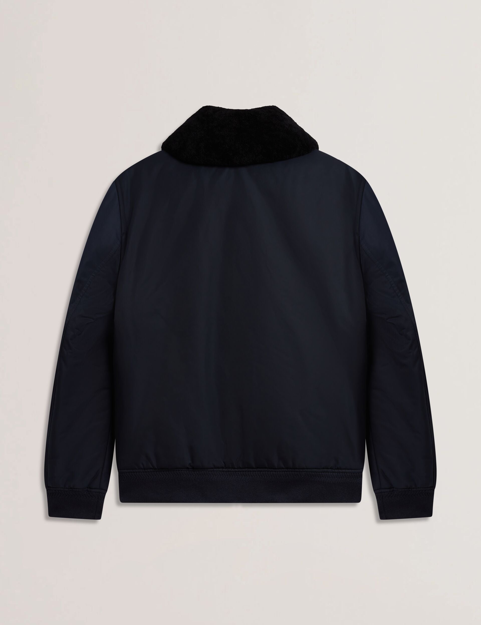 Men AVITORE - Zip Bomber Jacket With Removable Collar - Ted Baker