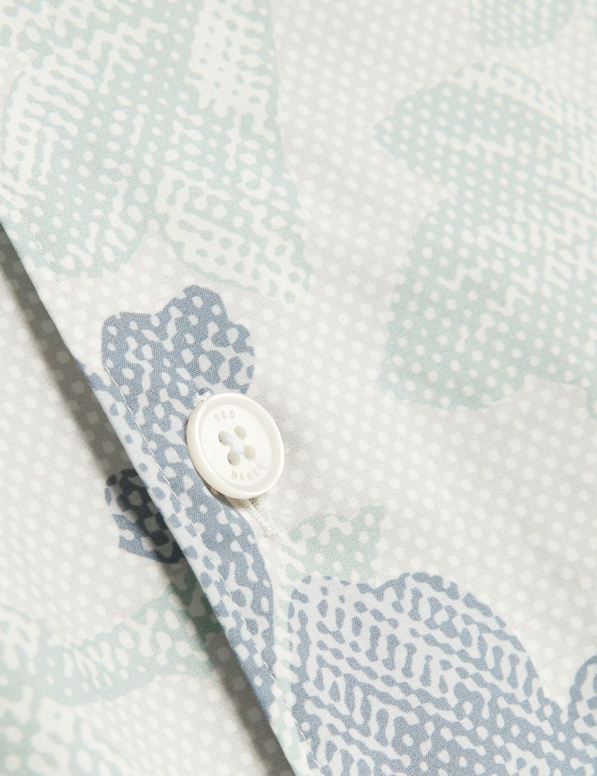 Men CESIRO Relaxed Shaded Floral Short Sleeve Shirt - Ted Baker