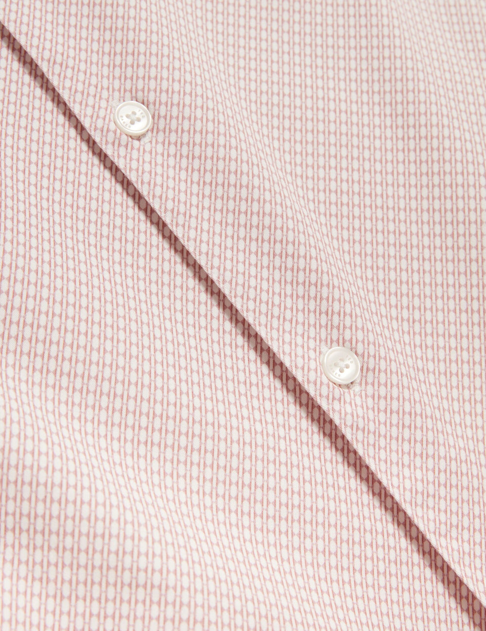 Men ROMMANN Micro Geo Print Slim Short Sleeve Shirt - Ted Baker