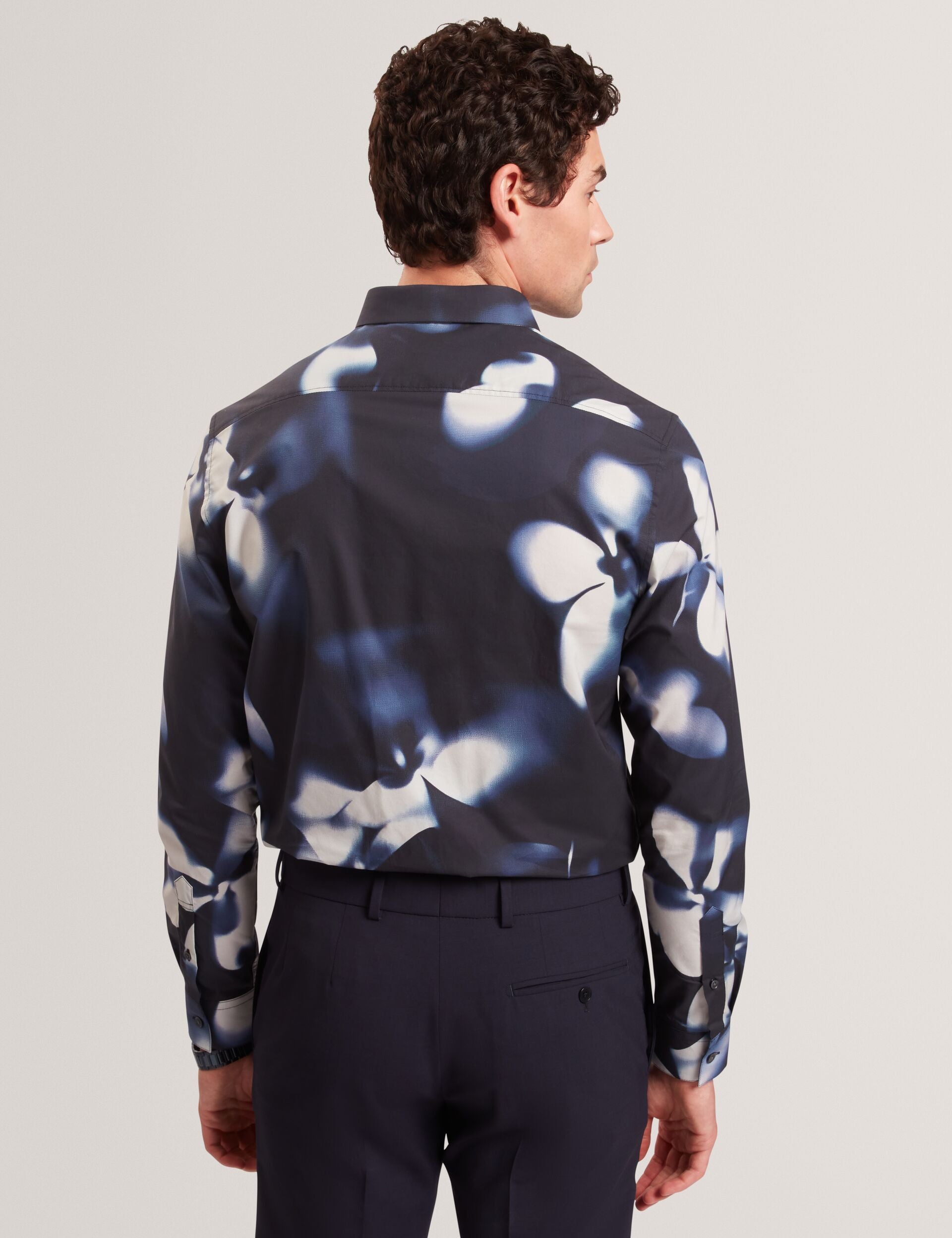 Men|Sale WRENIN Photographic Floral Print Long Sleeve Shirt - Ted Baker