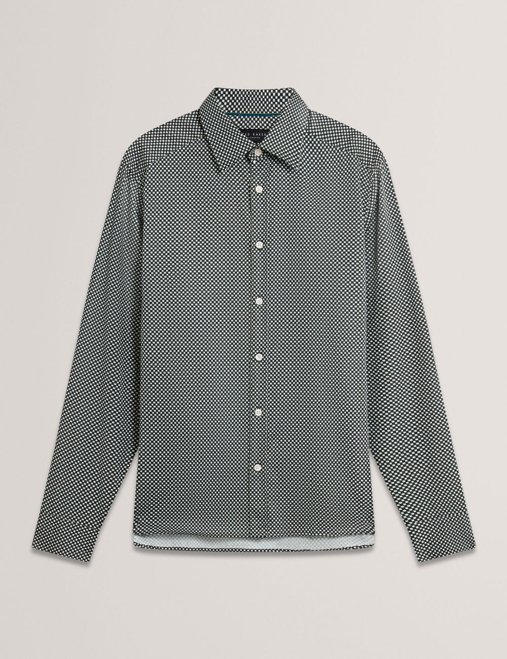 Men|Sale JOZEF Slim Fit Micro Geometric Print Shirt - Ted Baker