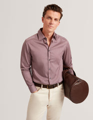 Men|Sale JOZEF Slim Fit Micro Geometric Print Shirt - Ted Baker