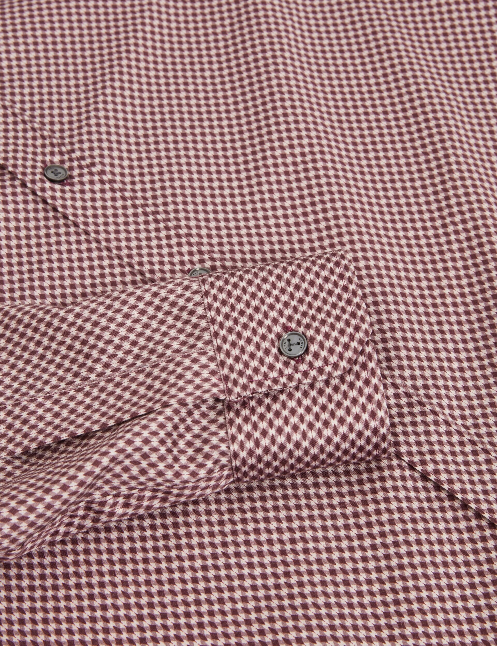Men|Sale JOZEF Slim Fit Micro Geometric Print Shirt - Ted Baker