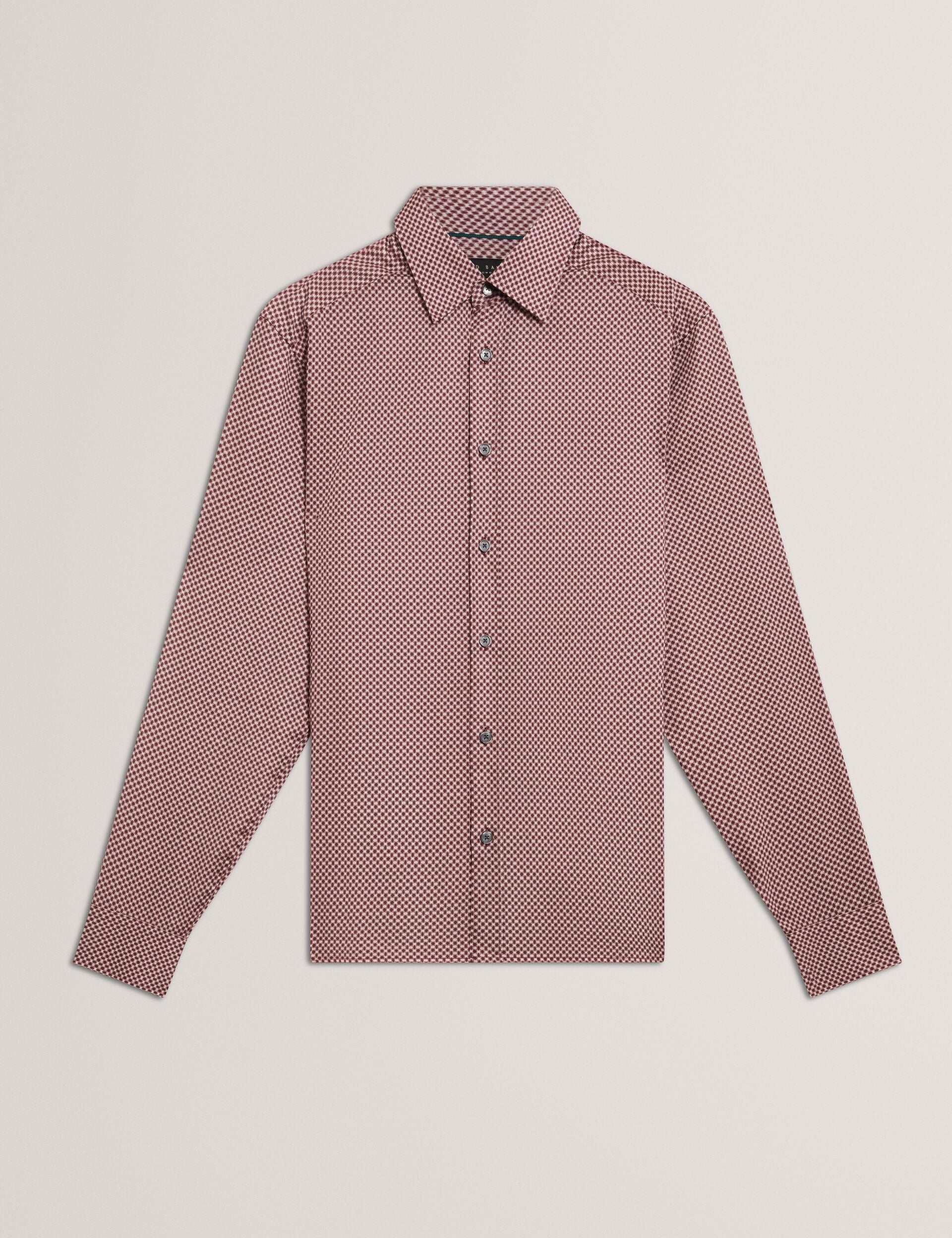 Men|Sale JOZEF Slim Fit Micro Geometric Print Shirt - Ted Baker