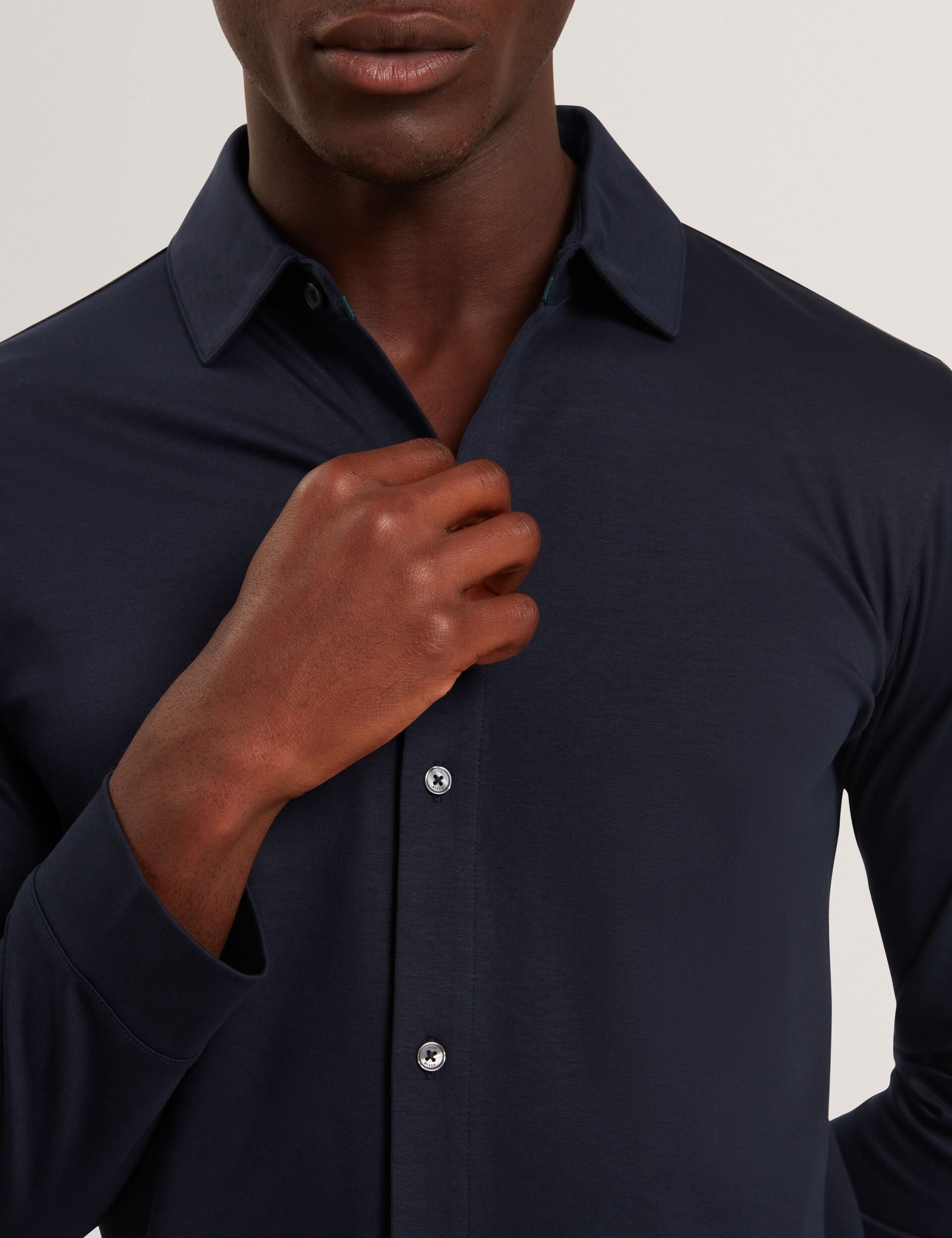 Men|Sale QUILLON Soft Touch Jersey Long Sleeve Shirt - Ted Baker