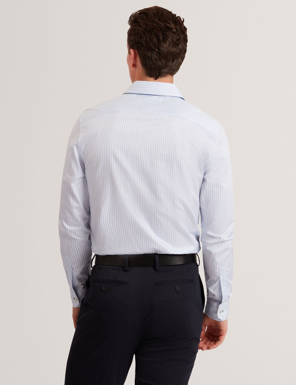Men|Sale SOHOE Striped Cotton Long Sleeve Shirt - Ted Baker