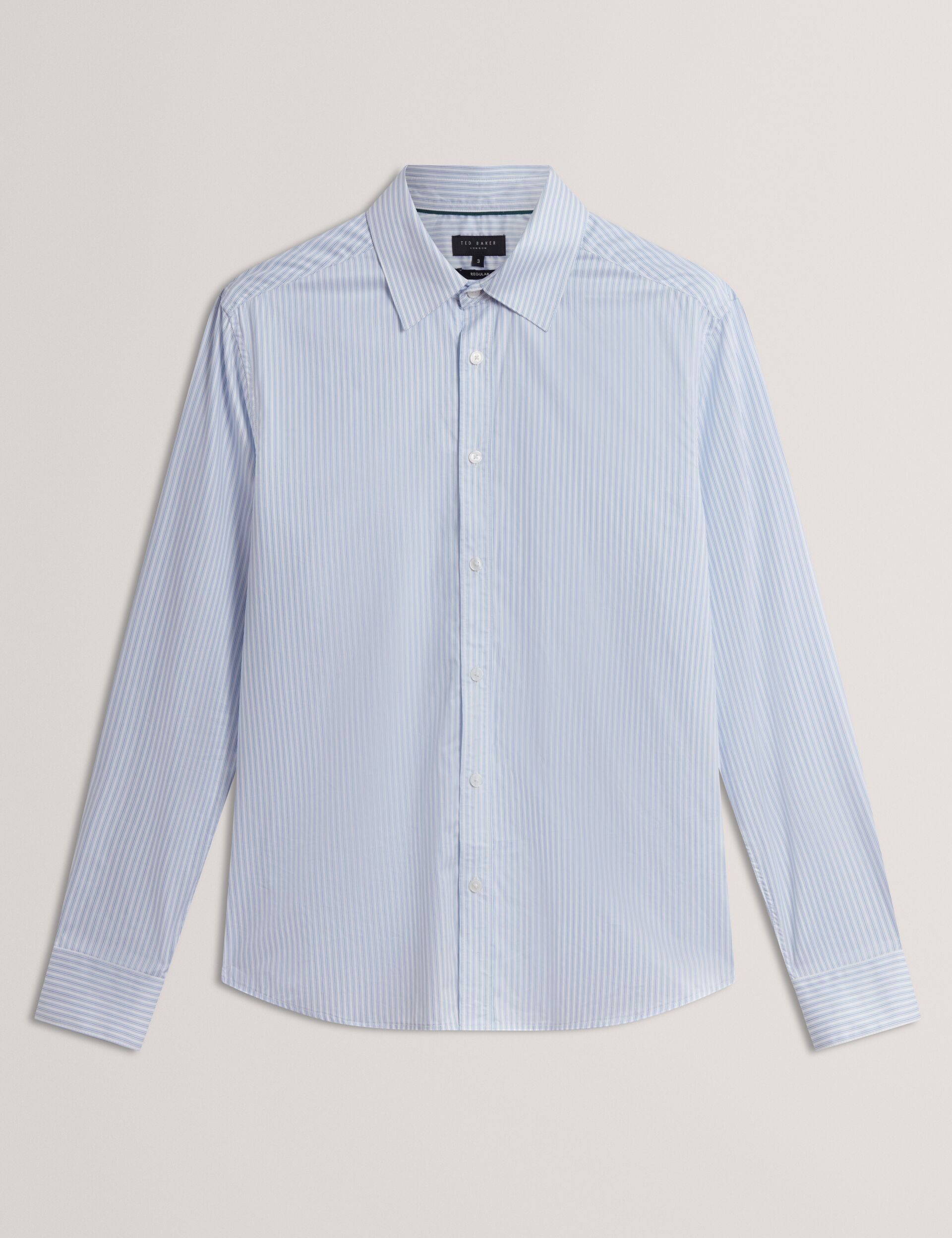 Men|Sale SOHOE Striped Cotton Long Sleeve Shirt - Ted Baker