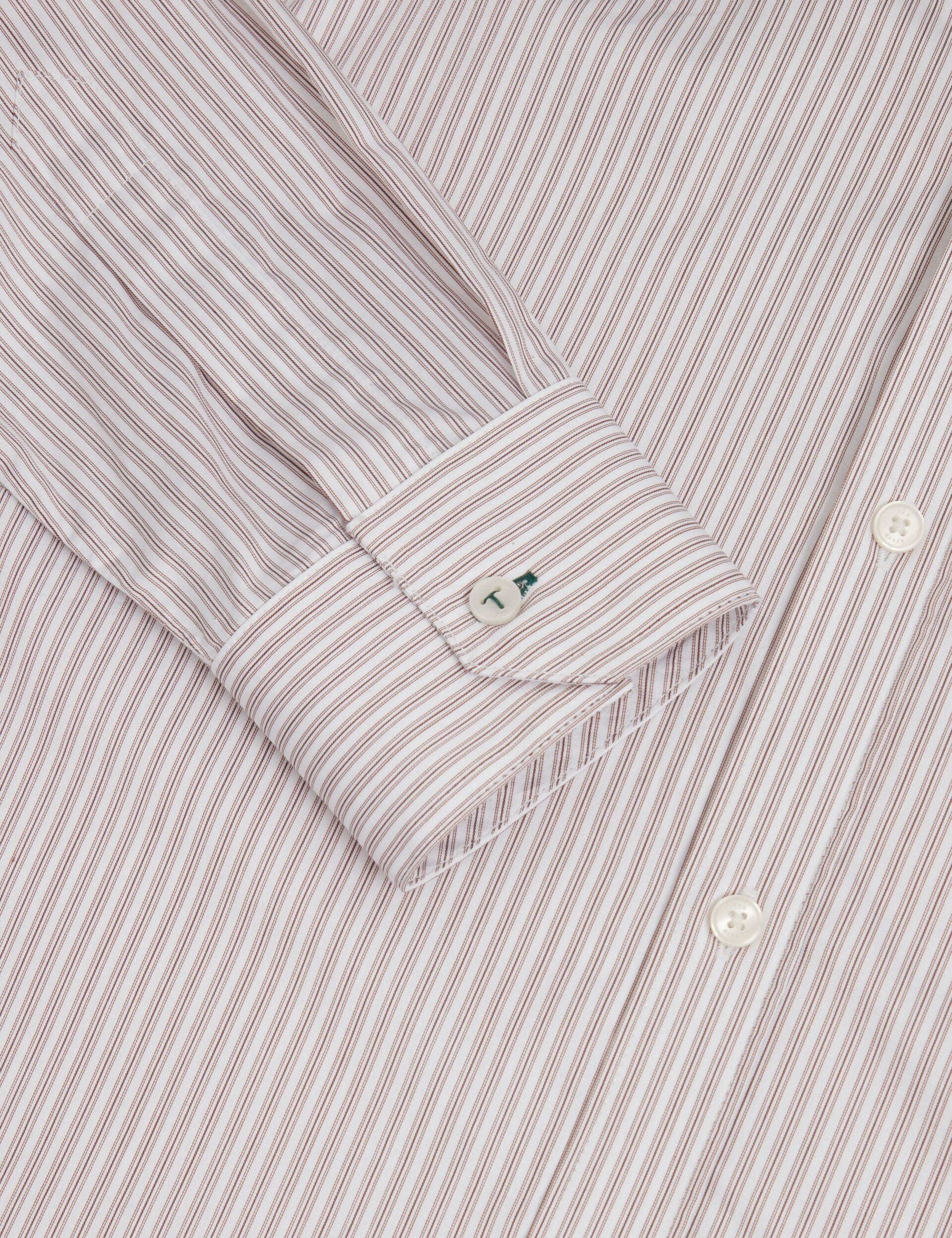 Men|Sale SOHOE Striped Cotton Long Sleeve Shirt - Ted Baker