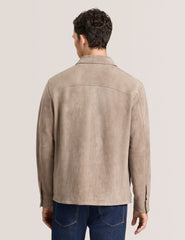 Men|Sale WILBUR - Suede Shirt Jacket - Ted Baker