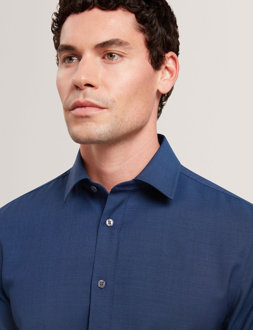 Men|Sale AIRTON Pure Wool Woven Long Sleeve Shirt - Ted Baker