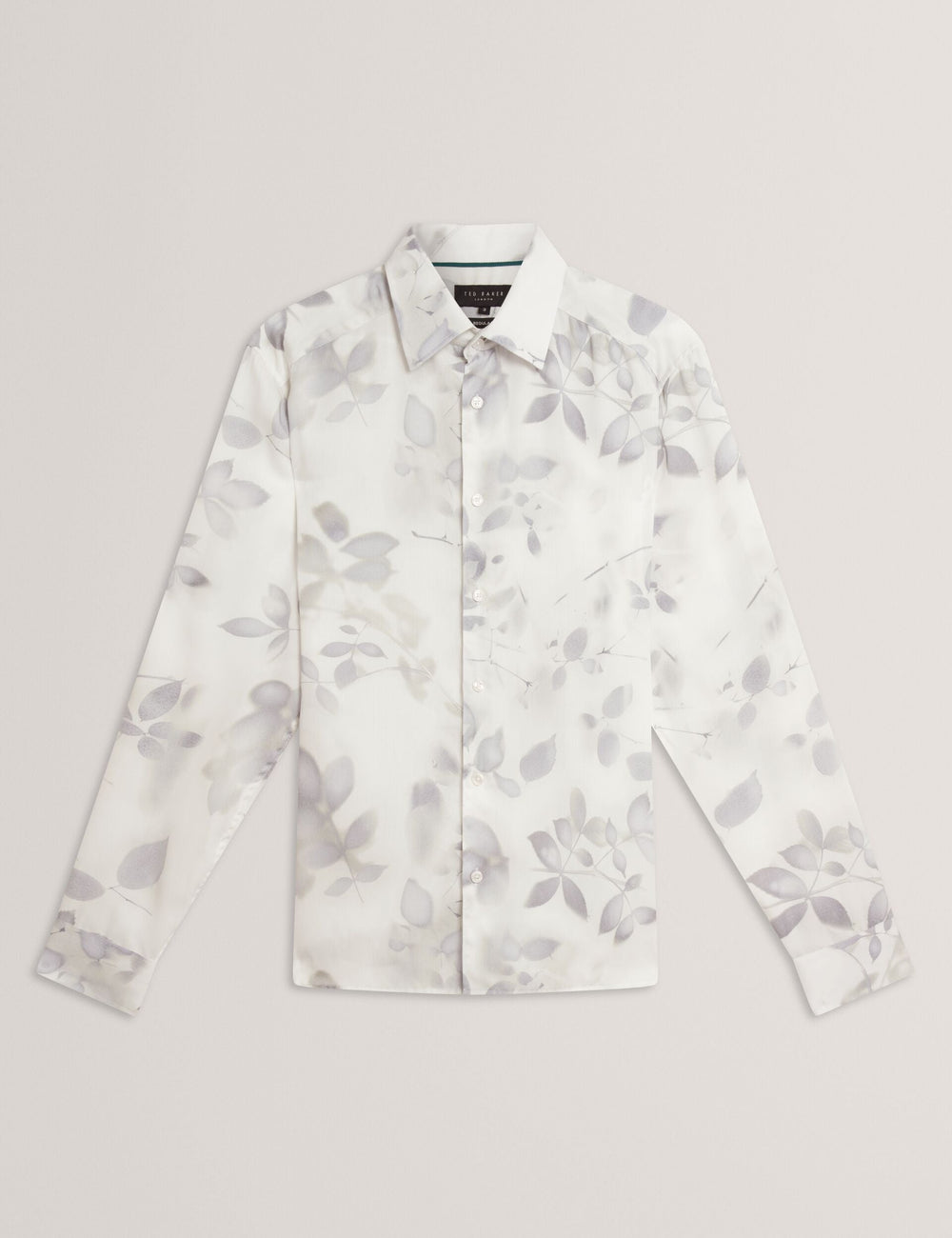 Men|Sale KALMILL Photograhic Leaf Print Regular Fit Shirt - Ted Baker