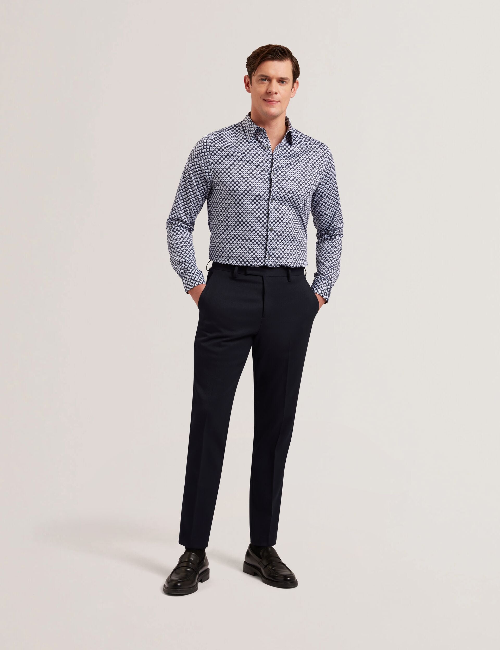 Men EMMETS - Dk-Blue - Ted Baker