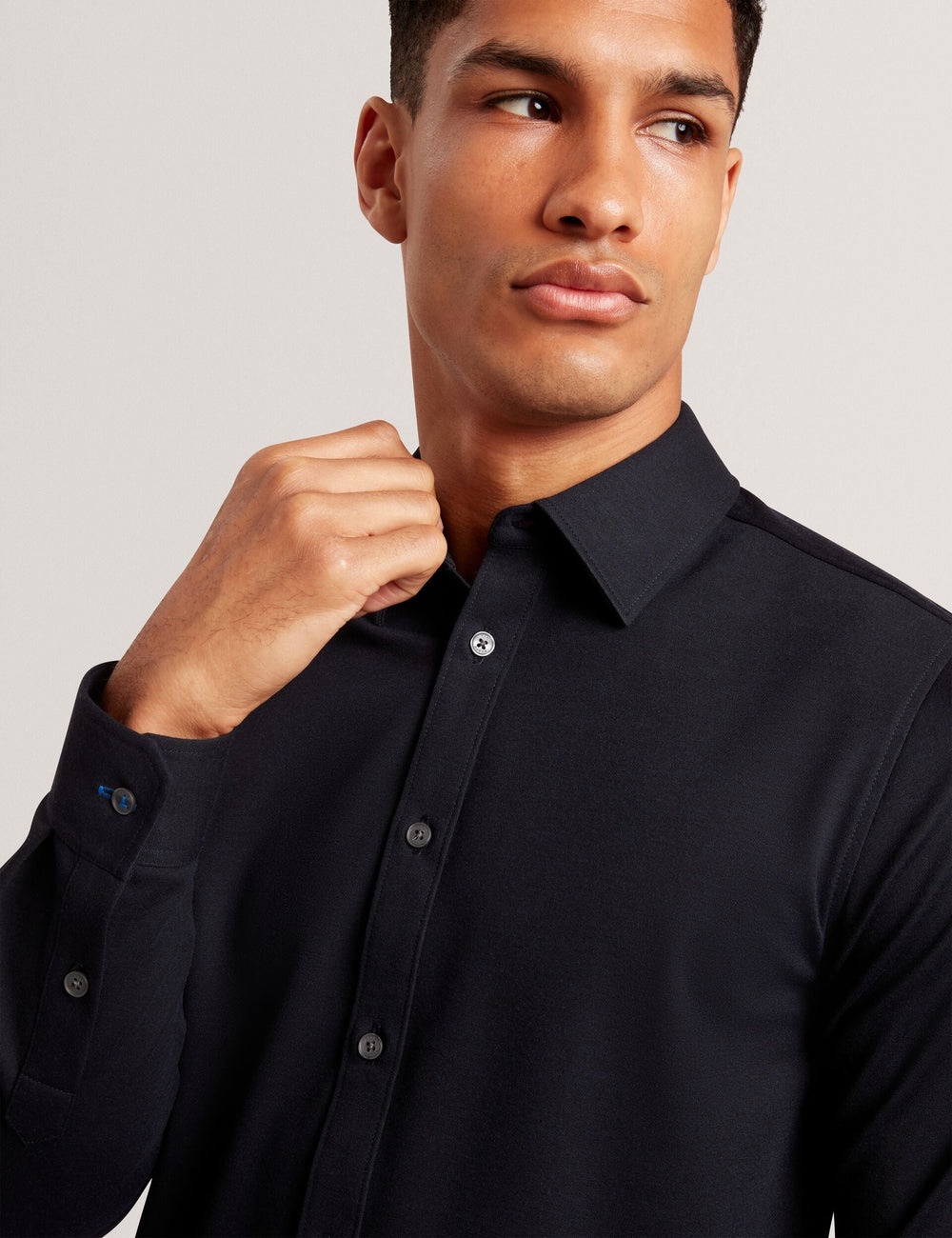 Men|Sale NORTUN Regular Fit Knitted Jersey Shirt - Ted Baker