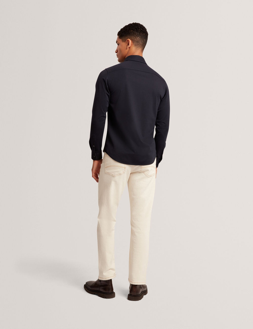 Men|Sale NORTUN Regular Fit Knitted Jersey Shirt - Ted Baker