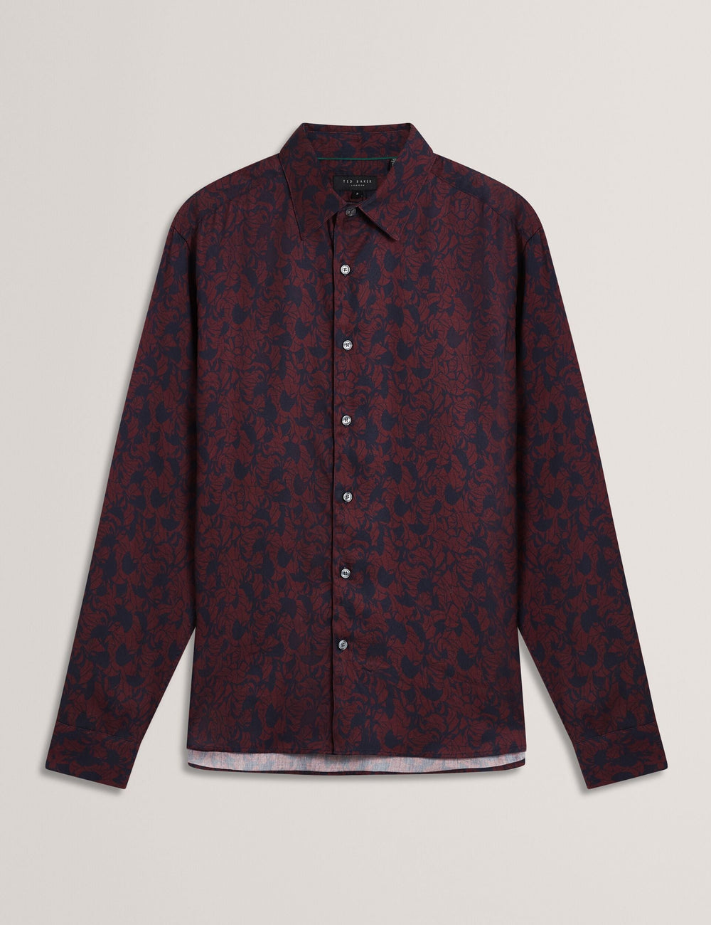 Men|Sale AKSELLE Dark Floral Print Woven Shirt - Ted Baker
