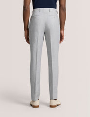 Men WINTER - Flat Front Linen Suit Pant - Ted Baker