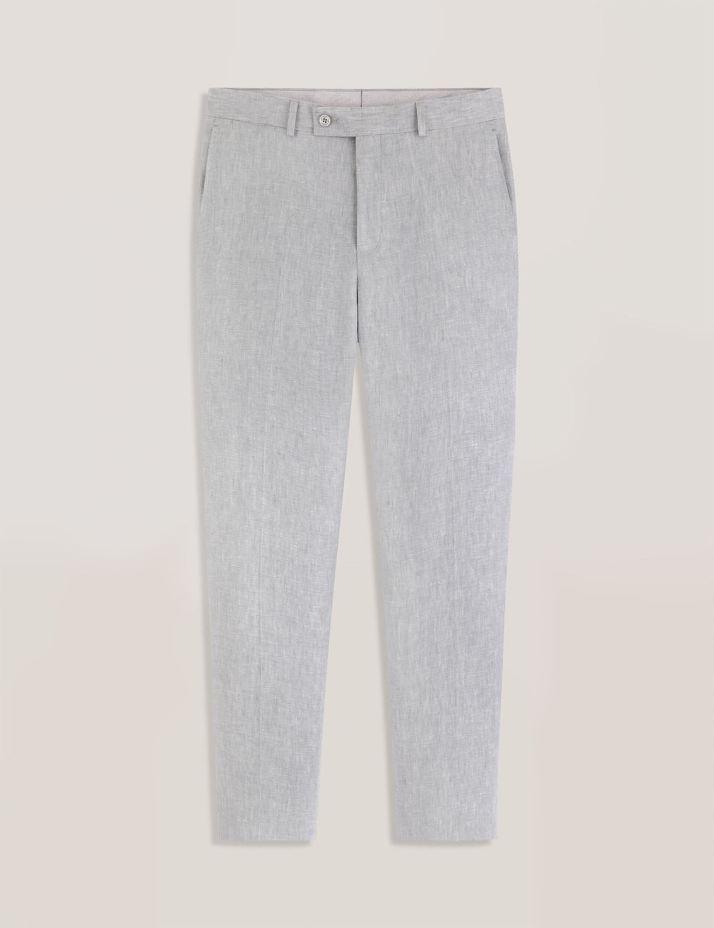 Men WINTER - Flat Front Linen Suit Pant - Ted Baker