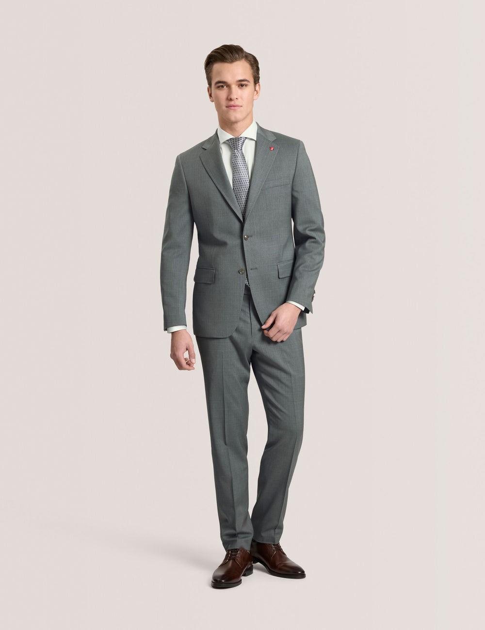 Men WRIGHT - Single Breasted Two Button Notch Flat Front Plaid Jacket - Ted Baker