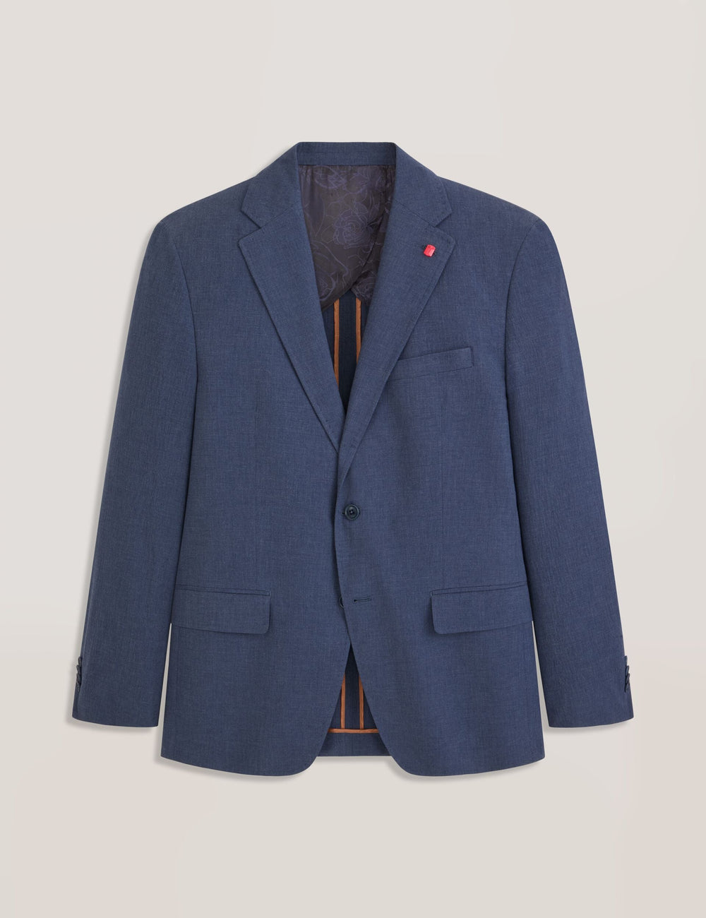 Men WINFRED - Single Breasted Two Button Notch Flat Front Seersucker Suit Jacket - Ted Baker