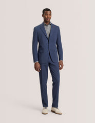 Men WINTER - Flat Front Seersucker Suit Pant - Ted Baker