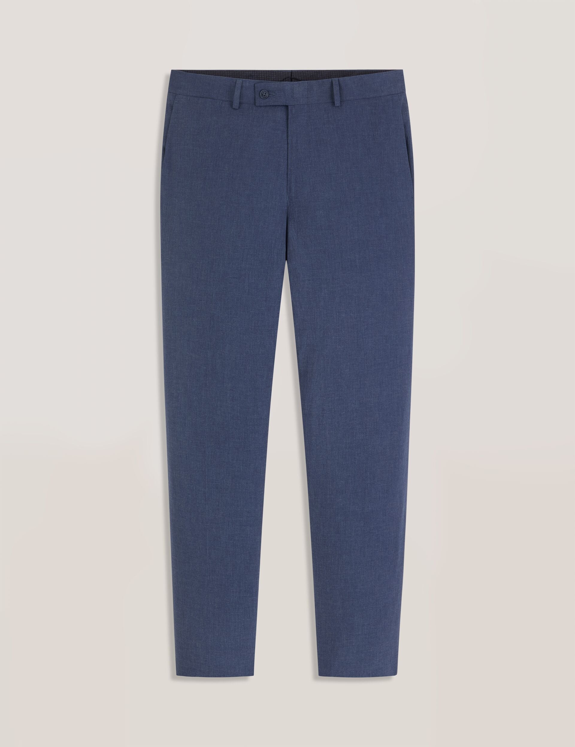 Men WINTER - Flat Front Seersucker Suit Pant - Ted Baker