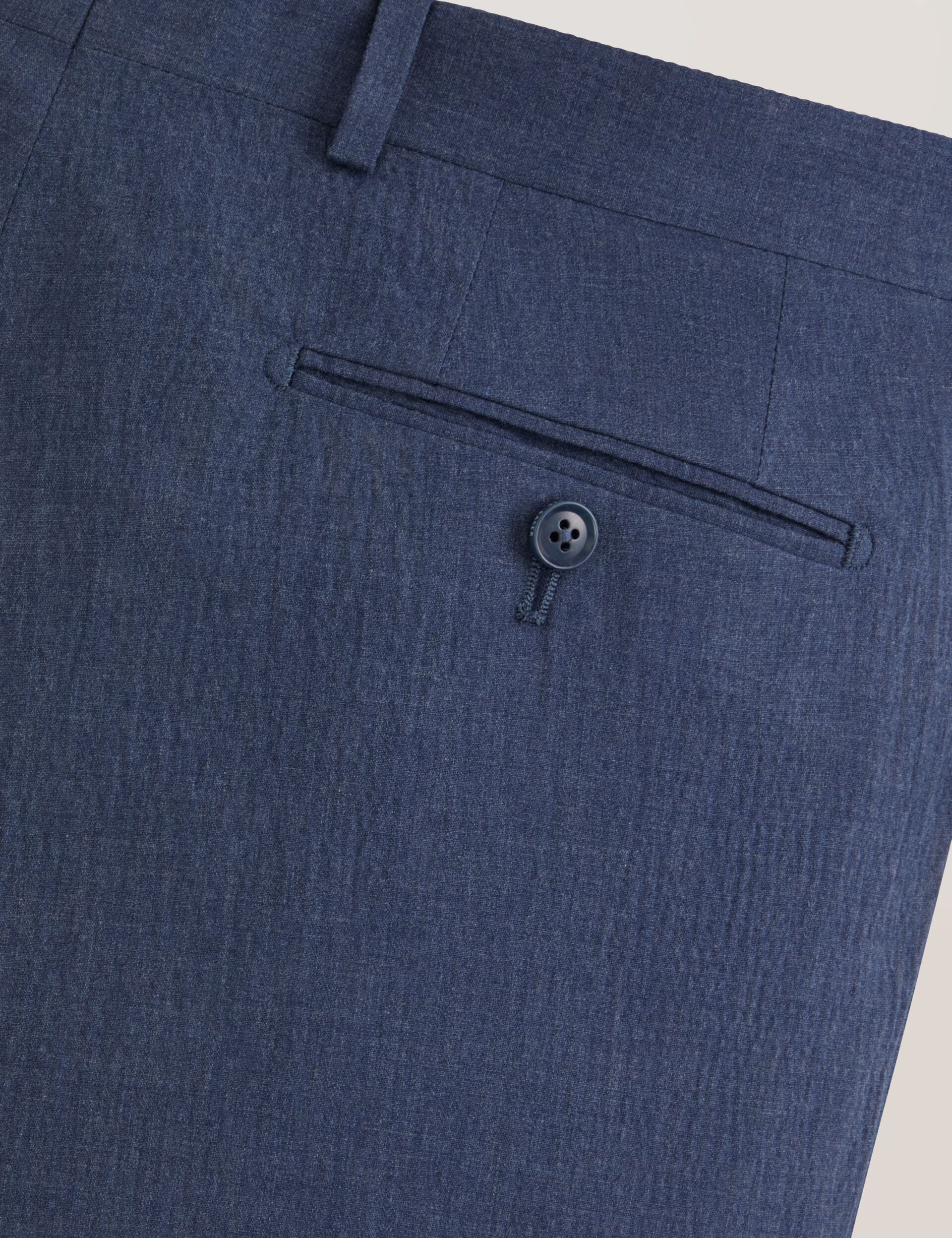 Men WINTER - Flat Front Seersucker Suit Pant - Ted Baker
