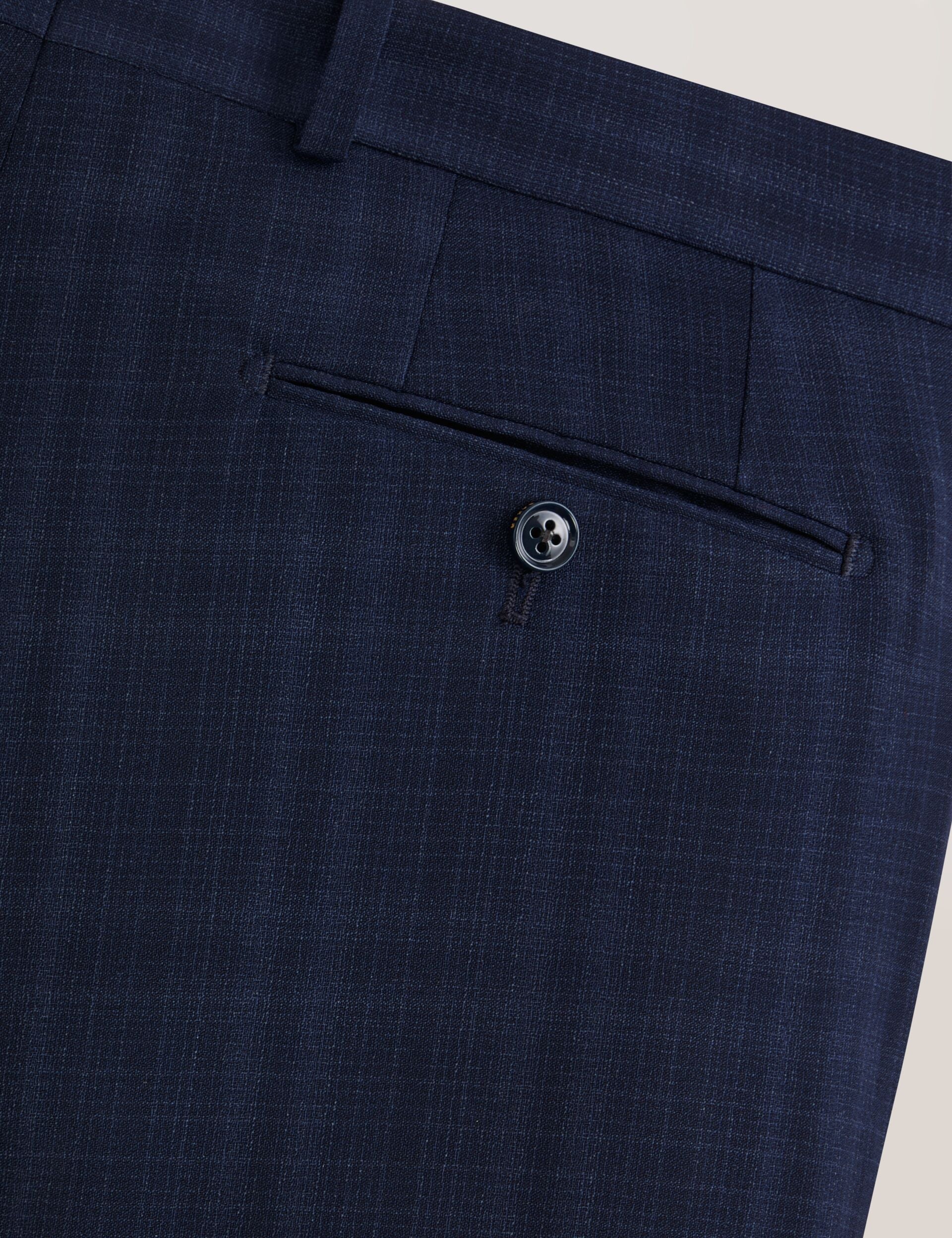 Men WINTER - Flat Front Plaid Suit Pant - Ted Baker