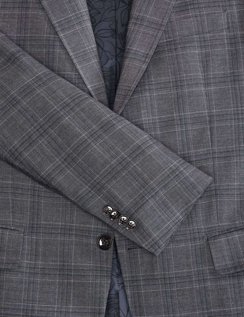 Men|Sale WRIGHT-PLAID - Plaid Suit Jacket - Ted Baker