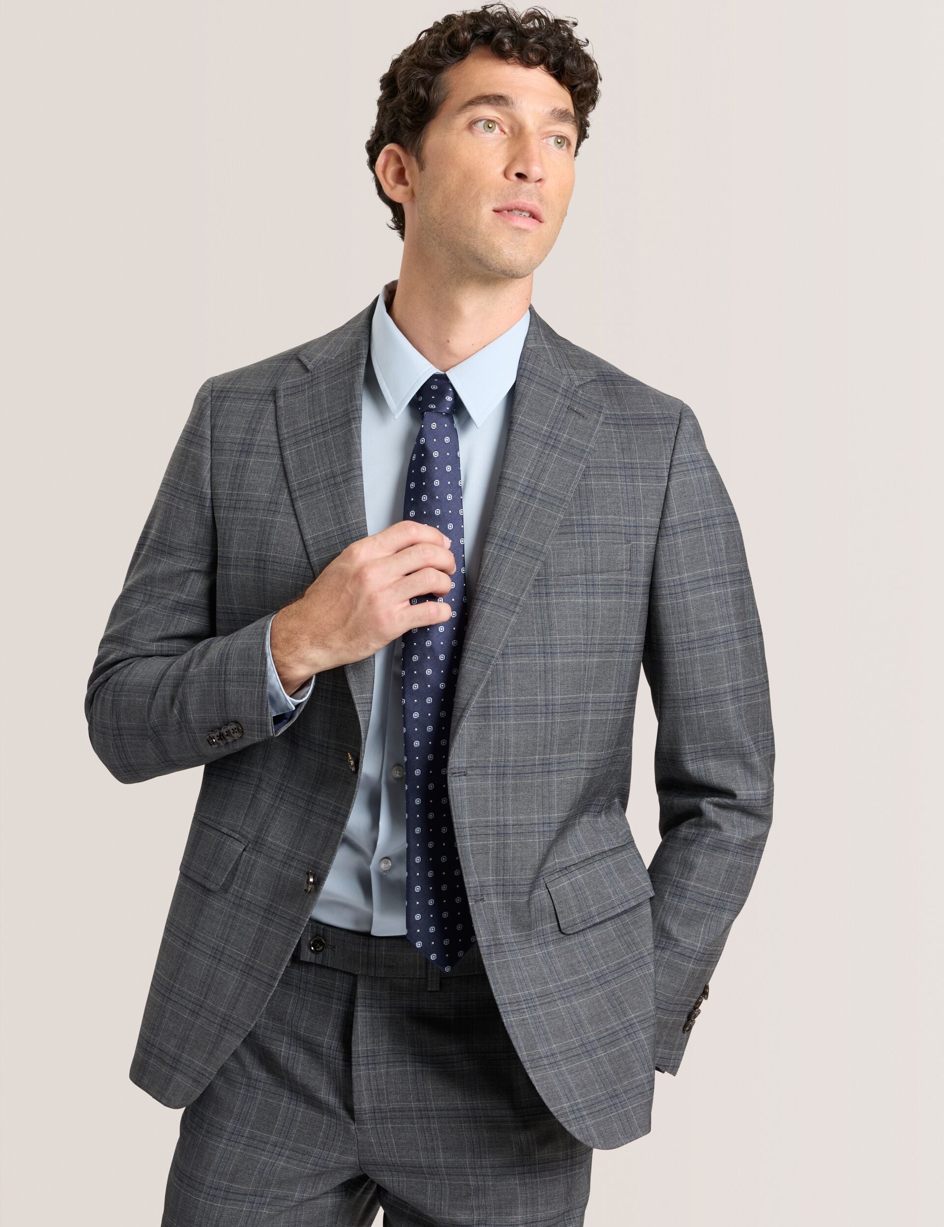 Men|Sale WRIGHT-PLAID - Plaid Suit Jacket - Ted Baker