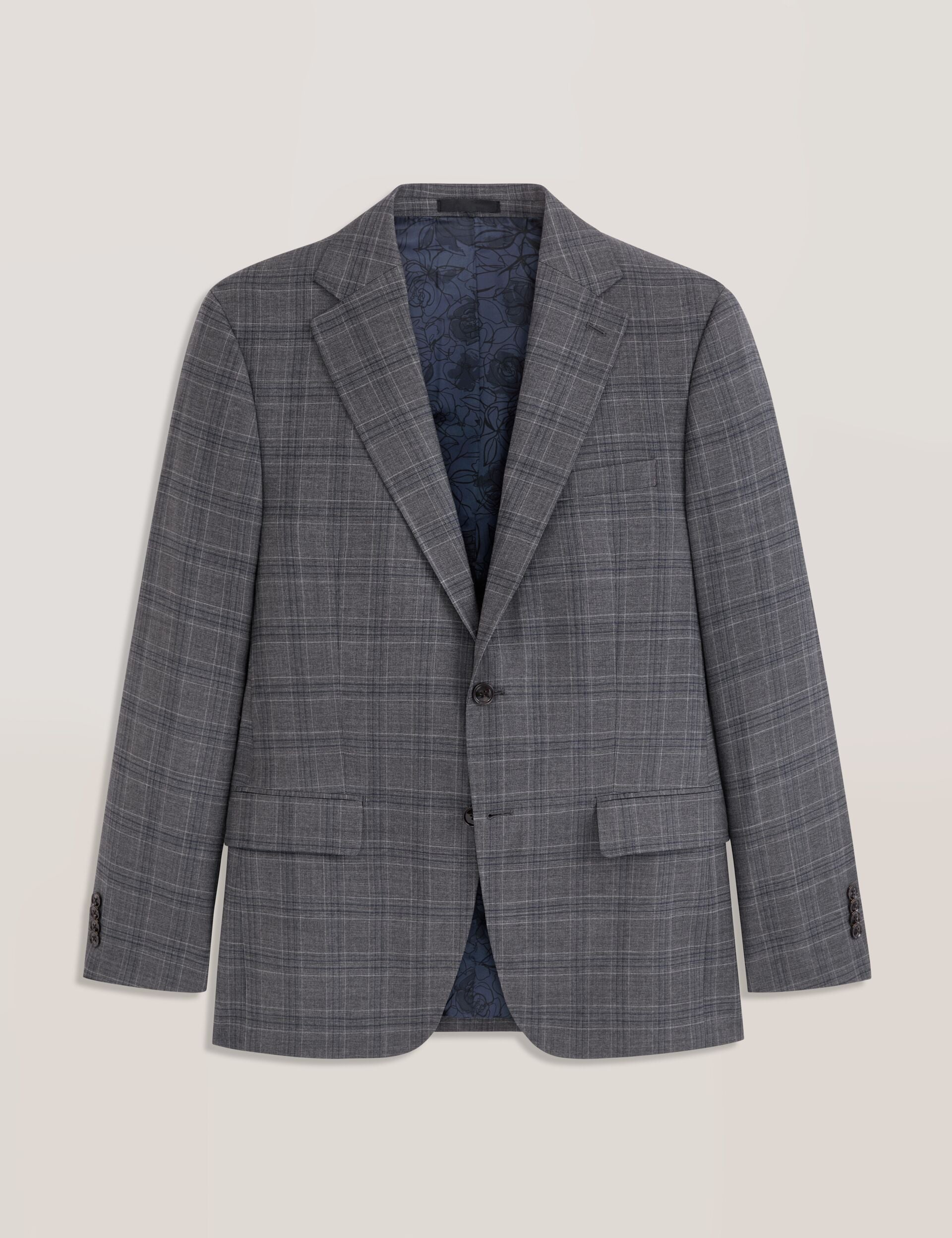 Men|Sale WRIGHT-PLAID - Plaid Suit Jacket - Ted Baker