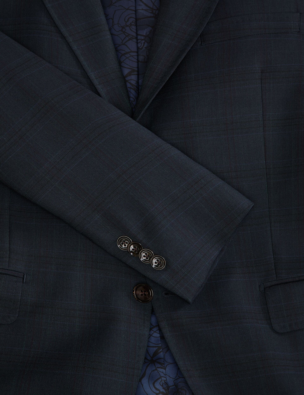 Men|Sale WRIGHT-PLAID - Plaid Suit Jacket - Ted Baker