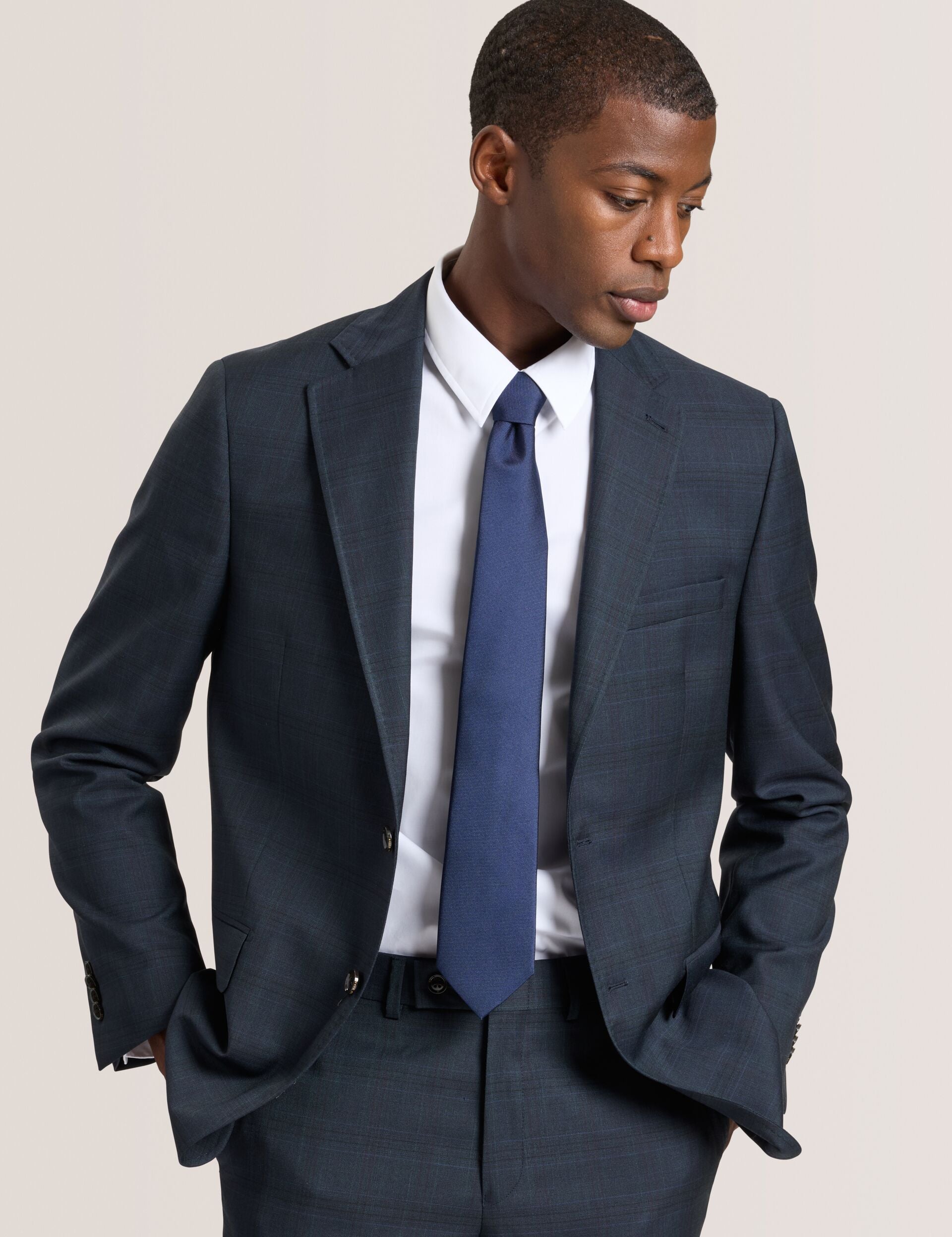 Men|Sale WRIGHT-PLAID - Plaid Suit Jacket - Ted Baker